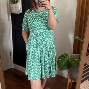 BODEN Roberta Viscose  Jersey Dress. Size 10